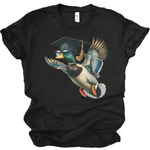 Graduation Mallard Duck Hunter Hunting Season Grad Hunting Unisex Jersey T-Shirt - Best Gift Smart