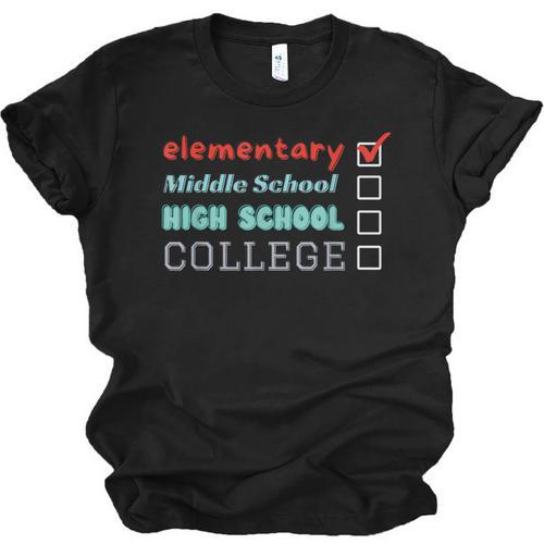 Graduation Promotion Elementary School To Junior High Unisex Jersey T-Shirt - Best Gift Smart