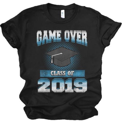 Graduation Shirt Class Of 2019 High School College Unisex Jersey T-Shirt - Best Gift Smart