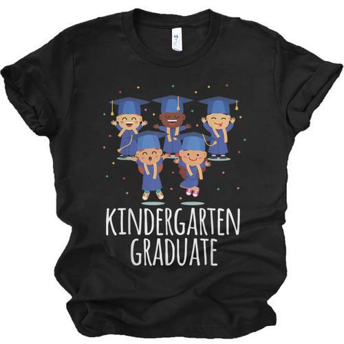 Graduation Shirt Kindergarten Graduate Tshirt Unisex Jersey T-Shirt - Best Gift Smart