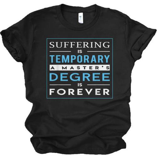 Graduation Shirt Masters Graduates From Grad School Unisex Jersey T-Shirt - Best Gift Smart