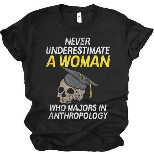 Graduation Student Who Majors In Anthropology Unisex Jersey T-Shirt - Best Gift Smart
