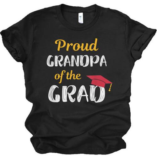 Grandpa Of Graduate Shirt Proud Grandfather Graduation Tee Unisex Jersey T-Shirt - Best Gift Smart