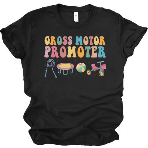 Gross Motor Promoter Physical Therapist Graduation Unisex Jersey T-Shirt - Best Gift Smart