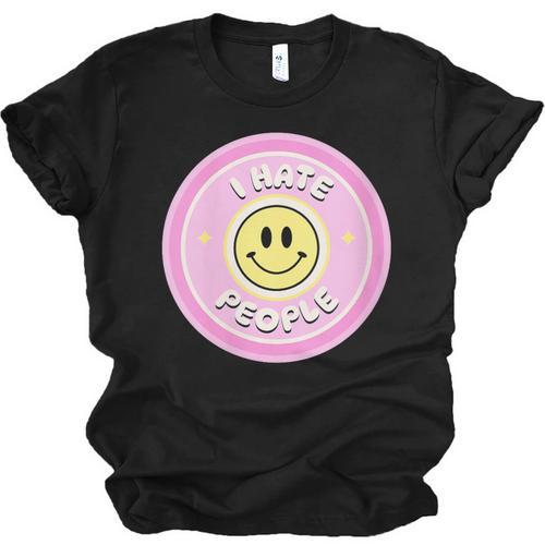 I Hate People Saying For Introverts Unisex Jersey T-Shirt - Raresse