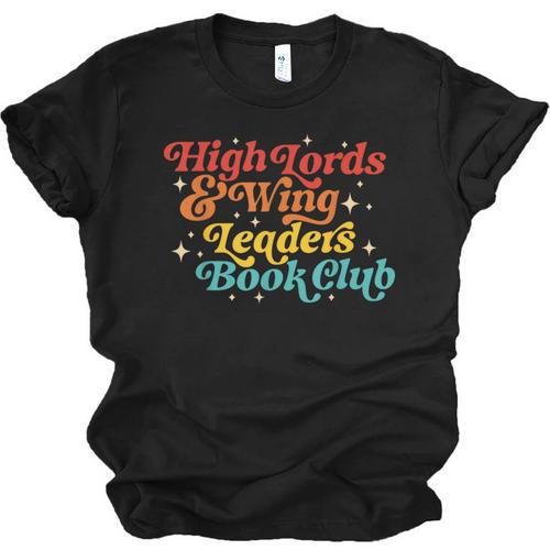 High Lords & Wing Leaders Book Club Book Club Unisex Jersey T-Shirt - Bookorys