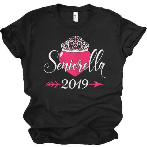 High School 2019 Senior Graduation Shirt Girls Daughter Unisex Jersey T-Shirt - Best Gift Smart