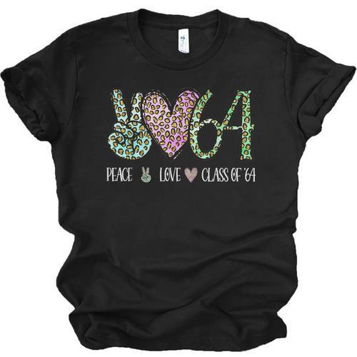High School Class Of 1964 Shirt Graduation Class Reunion Unisex Jersey T-Shirt - Best Gift Smart