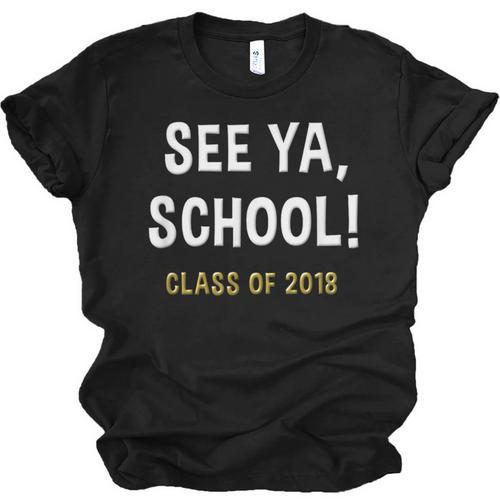 High School Graduation Class Of 2018 Shirt Unisex Jersey T-Shirt - Best Gift Smart