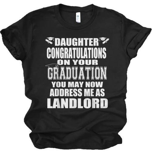 High School Graduation Mom Dad T Shirt College Grad Unisex Jersey T-Shirt - Best Gift Smart