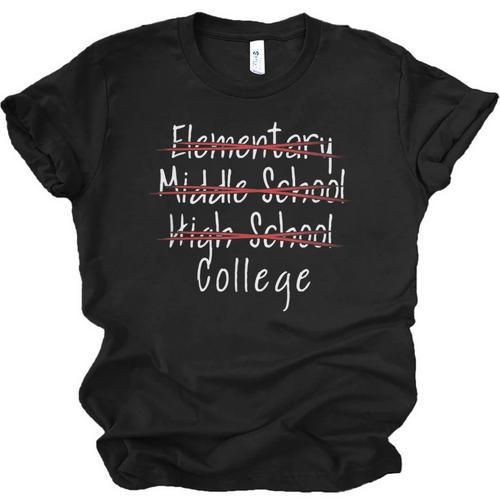High School Graduation Shirts Graduate Grad Unisex Jersey T-Shirt - Best Gift Smart
