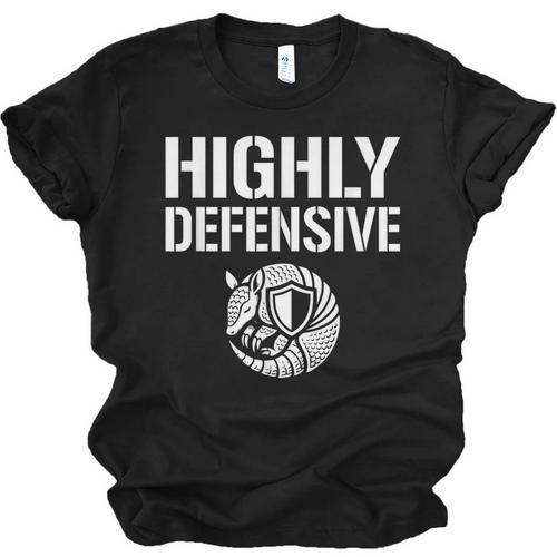 Highly Defensive Armadillo Shield Introvert Boundaries Unisex Jersey T-Shirt - Raresse