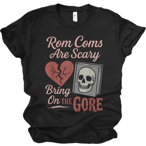 Horror Book Club Creepy Reader Gothic Fiction Thriller Fan Unisex Jersey T-Shirt - Bookorys DE