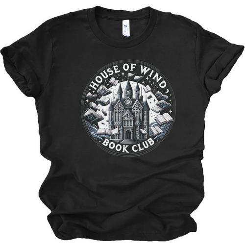 House Of Wind Book Club Fantasy Unisex Jersey T-Shirt - Bookorys UK