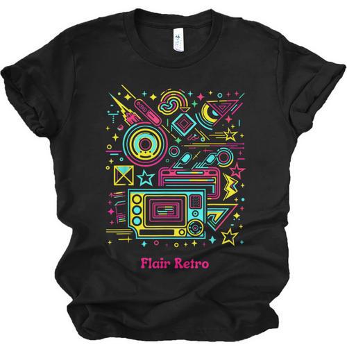 Iconic Nostalgia Vintage Graphic Unisex Jersey T-Shirt - Figerry