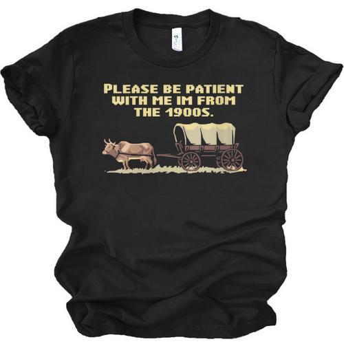 I'm From The 1900s Retro Wagon Unisex Jersey T-Shirt - Figerry