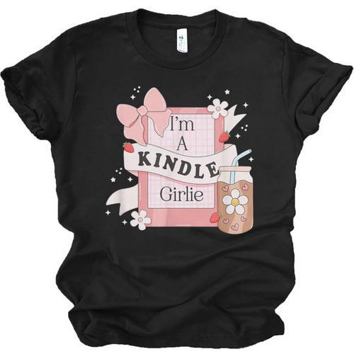 I'm A Kindle Girlie Book Lover Bookish Unisex Jersey T-Shirt - Bookorys