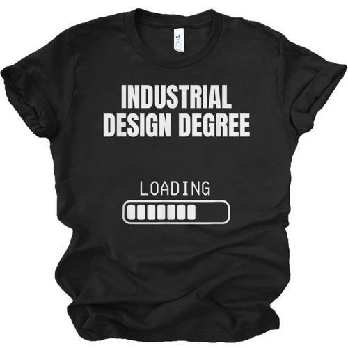 Industrial Degree Loading Student Graduation Unisex Jersey T-Shirt - Best Gift Smart