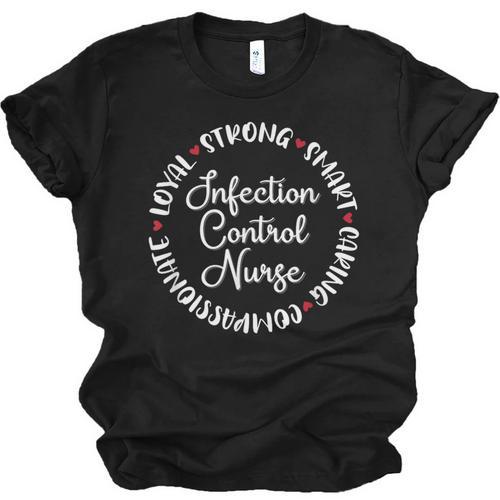 Infection Control Nurse Nurses Graduation Medical Love Unisex Jersey T-Shirt - Best Gift Smart