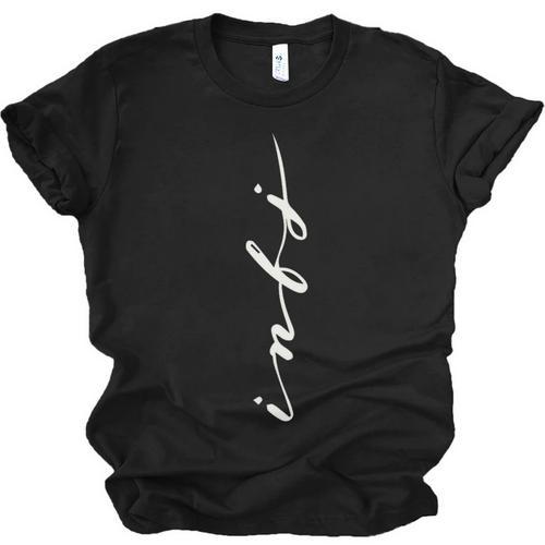 INFJ Introvert Personality Psychology Vertical Writing Unisex Jersey T-Shirt - Raresse