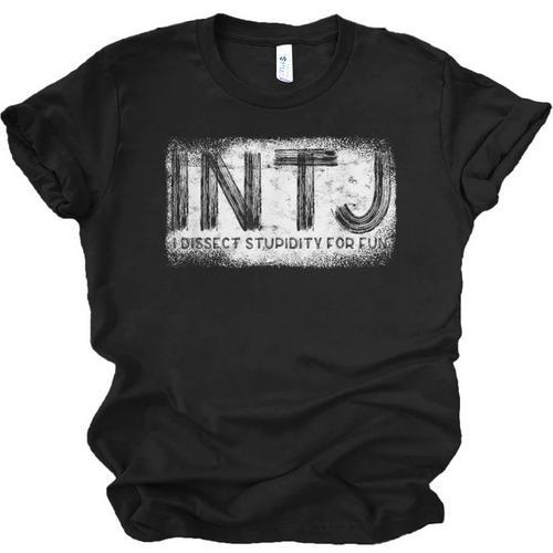 INTJ Personality Type Introvert INTJ Unisex Jersey T-Shirt - Raresse
