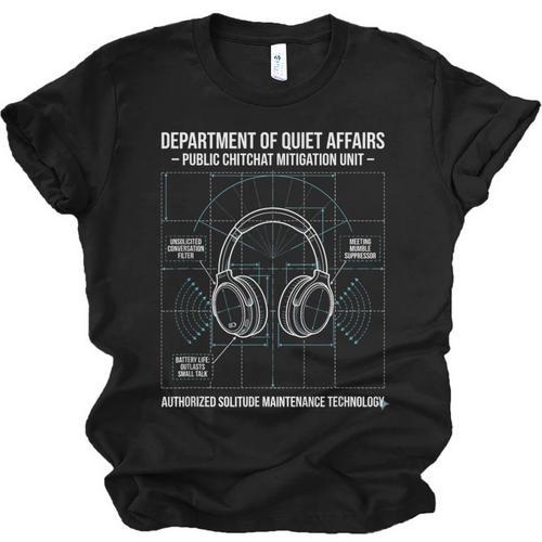Introvert Anti Social Public Chitchat Mitigation Unisex Jersey T-Shirt - Raresse