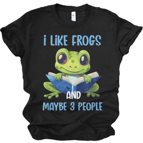 Introvert Herpetologists Amphibian Frog Lover Unisex Jersey T-Shirt - Raresse