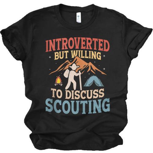 Introvert's Scouting Passion Unisex Jersey T-Shirt - Raresse