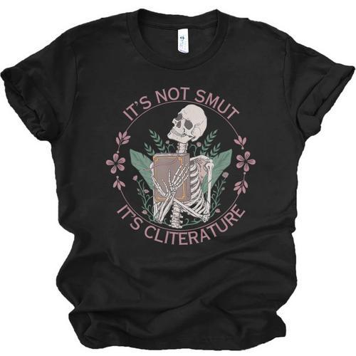 It's Not Smut It's Literature Dark Romance Smut Book Lover Unisex Jersey T-Shirt - Bookorys