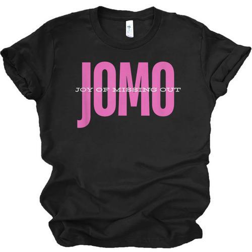 JOMO Joy Of Missing Out For The Introvert Unisex Jersey T-Shirt - Raresse