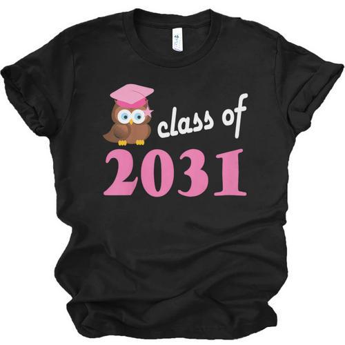 Kids Class Of 2031 Back To School Graduation T-Shirt Unisex Jersey T-Shirt - Best Gift Smart