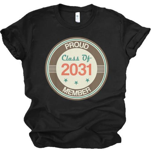Kids Class Of 2031 Shirt Back To School Future Graduation Unisex Jersey T-Shirt - Best Gift Smart