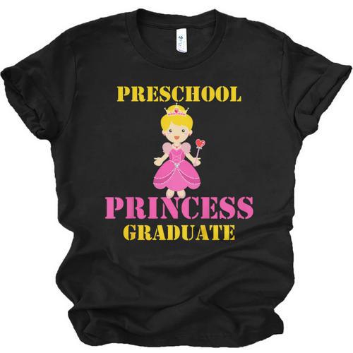Kids Princess Graduate Prek Preschool Graduation Tshirt For Girls Unisex Jersey T-Shirt - Best Gift Smart