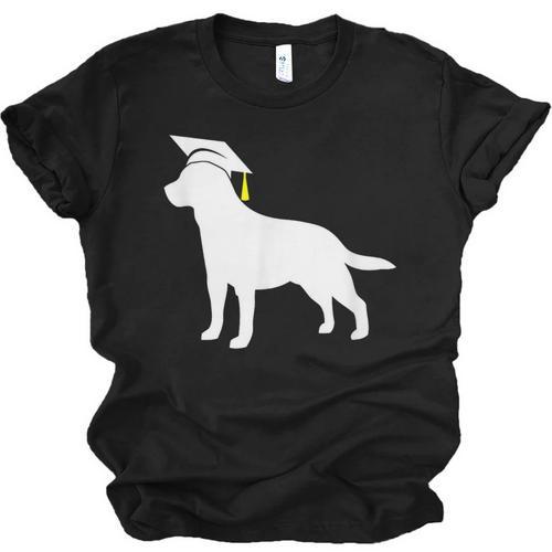 Labrador Retriever Graduation Dog Graduate For Men Women Kids Unisex Jersey T-Shirt - Best Gift Smart
