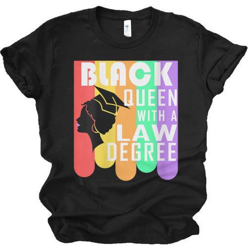 Law School Graduation Queen New Lawyer Attorney Grad Unisex Jersey T-Shirt - Best Gift Smart