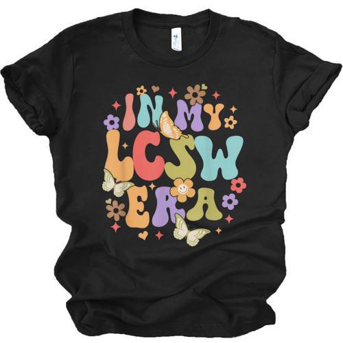 LCSW Grad Social Worker Graduation In My LCSW Era Unisex Jersey T-Shirt - Best Gift Smart
