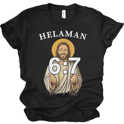 LDS Book Of Mormon Meme Helaman 6 Unisex Jersey T-Shirt - Bookorys