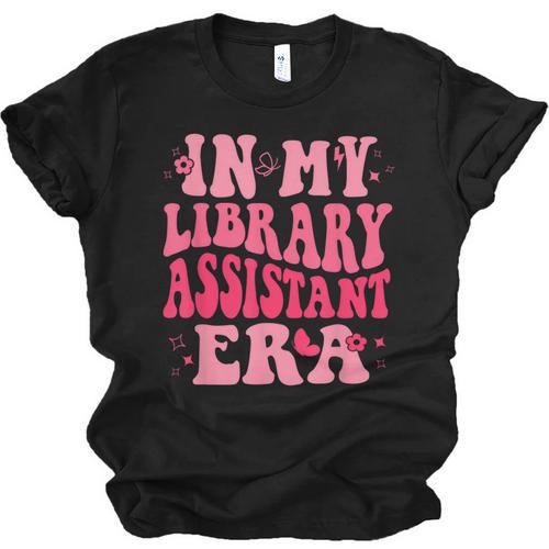 Librarian Assistant Shirt Books Reader Library Assistant Unisex Jersey T-Shirt - Bookorys AU