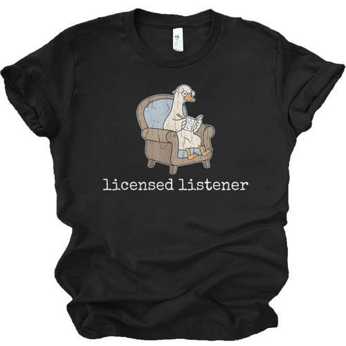 Licensed Listener Goose School Graduation Unisex Jersey T-Shirt - Best Gift Smart