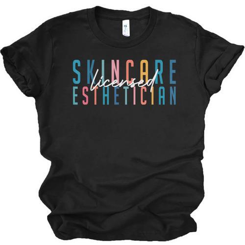Licensed Skin Esthetician Graduation Skin Esthetician Unisex Jersey T-Shirt - Best Gift Smart