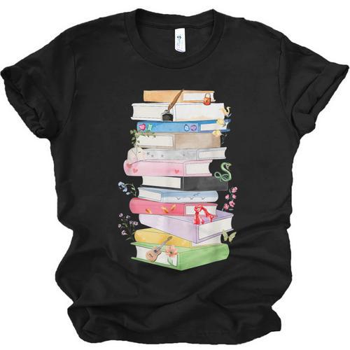 Life Of A Reader Book Lovers Book Nerds Bookworm Unisex Jersey T-Shirt - Bookorys