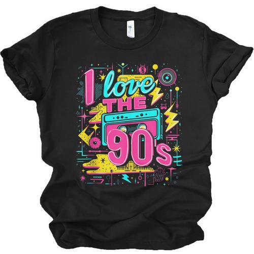 I Love The 90'S 90s Nostalgia Unisex Jersey T-Shirt - Figerry