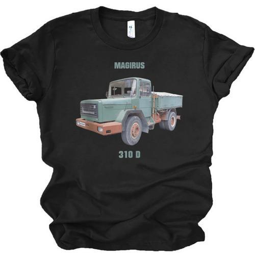 Magirus Deutz 310D Corner Cover Truck Vintage Car Nostalgia Unisex Jersey T-Shirt - Figerry