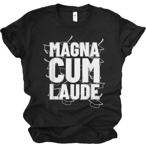 Magna Cum Laude Graduation Unisex Jersey T-Shirt - Best Gift Smart