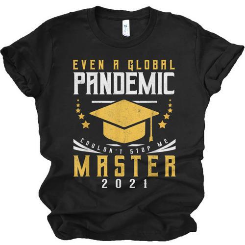 Master 2021 Graduation Graduate Masters Degree Unisex Jersey T-Shirt - Best Gift Smart