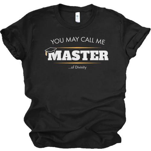 Master Of Divinity Shirt Graduation 2020 Unisex Jersey T-Shirt - Best Gift Smart