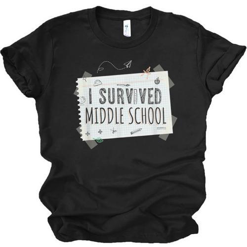 Middle School Graduation Shirts Graduate Grad Unisex Jersey T-Shirt - Best Gift Smart
