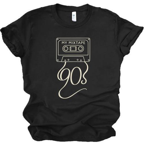 My Mixtape 90s – Retro Cassette Tape Nostalgia Unisex Jersey T-Shirt - Figerry