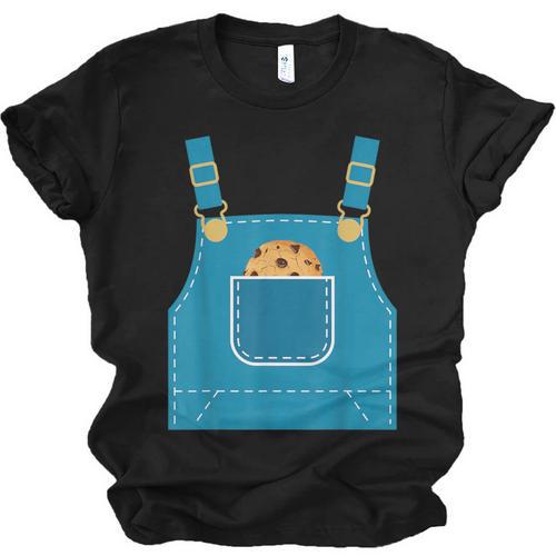 Mouse Halloween Costume Book Cookie Teacher Student Unisex Jersey T-Shirt - Bookorys