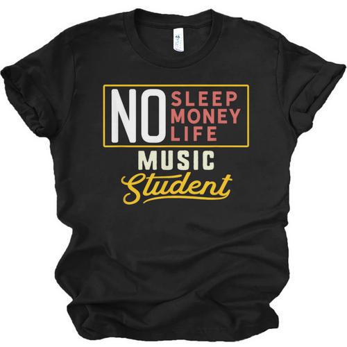 Music Major Student Shirt Graduation College Unisex Jersey T-Shirt - Best Gift Smart